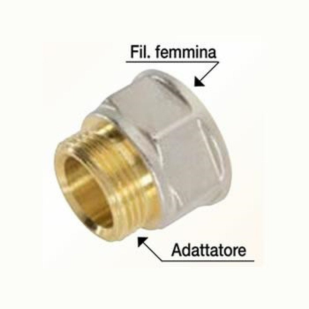 Dritto femmina d.1/2  x 1/2  uni ko art.802 b08wyhrm3k