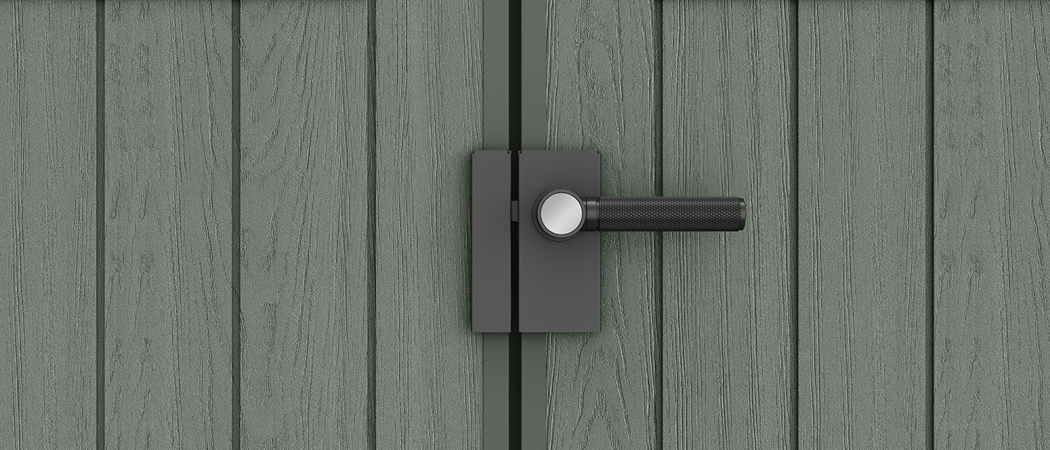 Casetta da Giardino Porta Attrezzi 190x183x221 cmin Evotech+ Keter Darwin 6x6 Verde