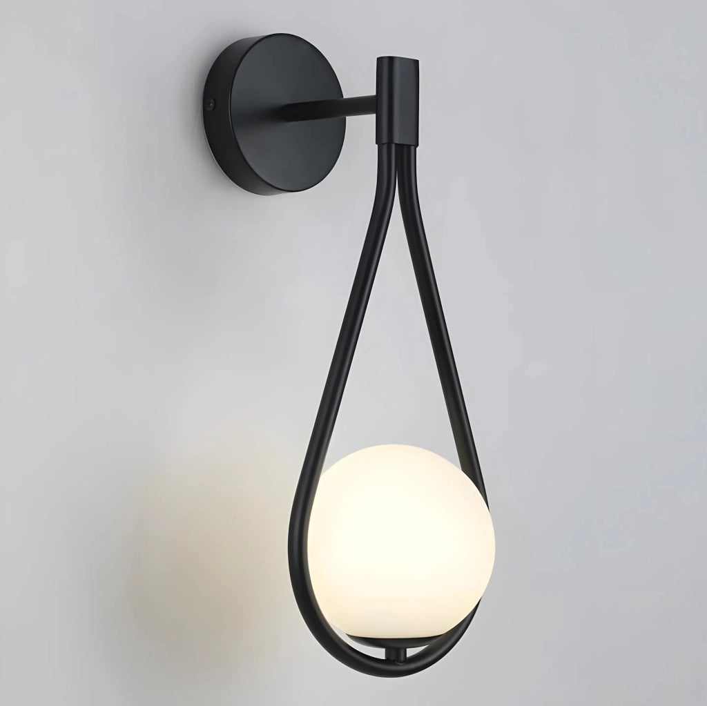 Lampada Da Parete G093-1w Black White