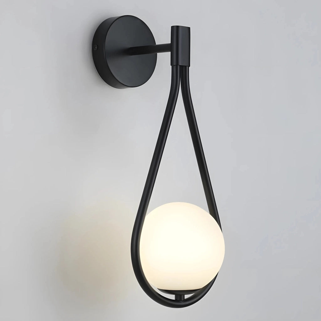 Lampada Da Parete G093-1w Black White