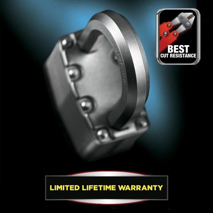 Set di 3 lucchetti Master Lock M5eurtrilf - Sicurezza molto elevata - acciaio a carico - uso esterno - Anse M