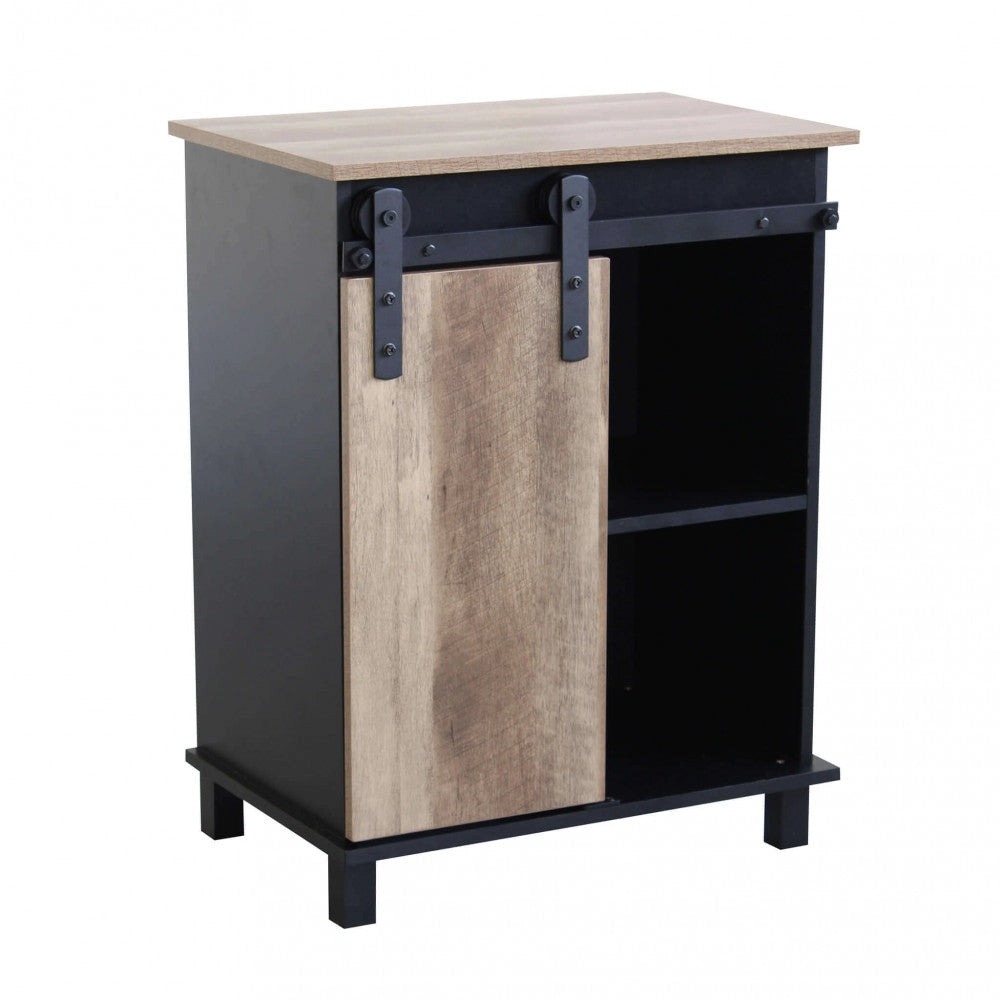 Mobile xavier 60x40x78 h cm in Legno Nero