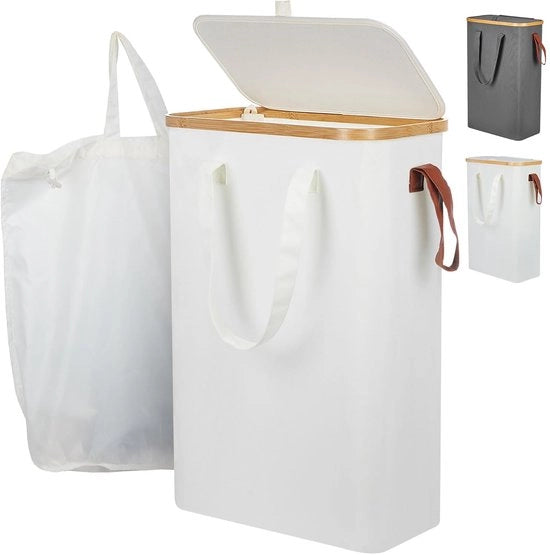 Wasmachine a spazio di stoccaggio ridotto - 52 litri - beige - tessuto Oxford