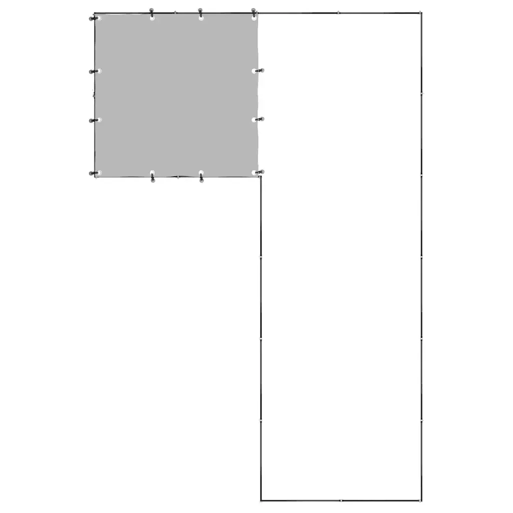Gabbia per Cani Nera 4,84 mÂ² in Acciaio   cod mxl 52660