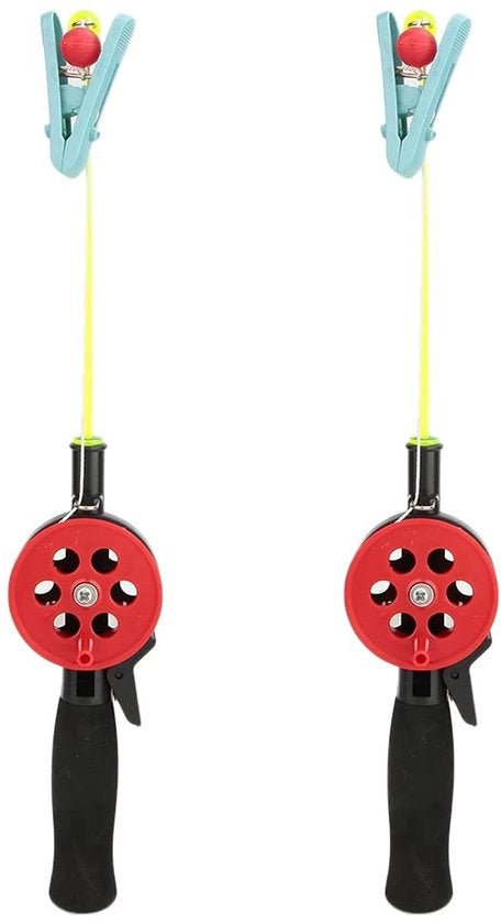 Attrezzo per Pesca a Krustacei Telescopico - 2 Pezzi - Leggero - Portatile - 4,5 Metri di Corda in Nilon - Acciaio Inossidabile Duraturo - Attrezzo per Pesca