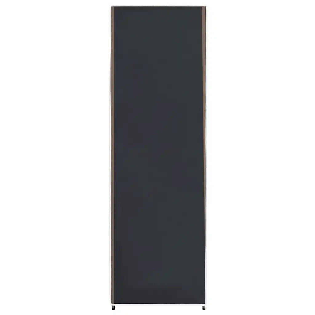 Armadio Nero 87x49x159 cm in Tessuto 282457