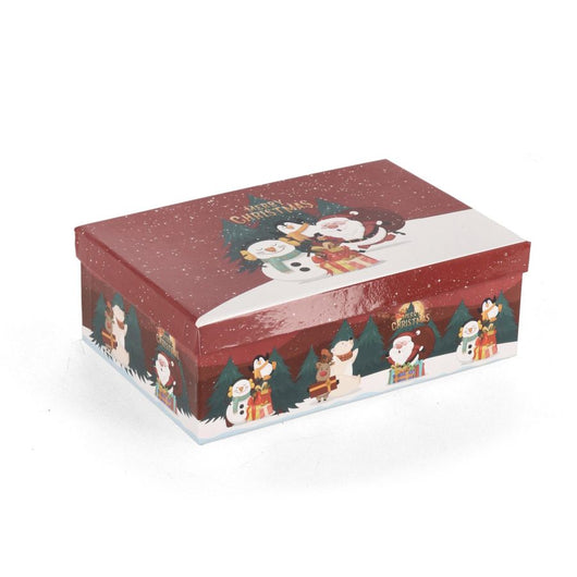 CONFEZIONE 6 PALLINE BIZZOTTO BABBO NATALE RENNA BLAINE D7,5