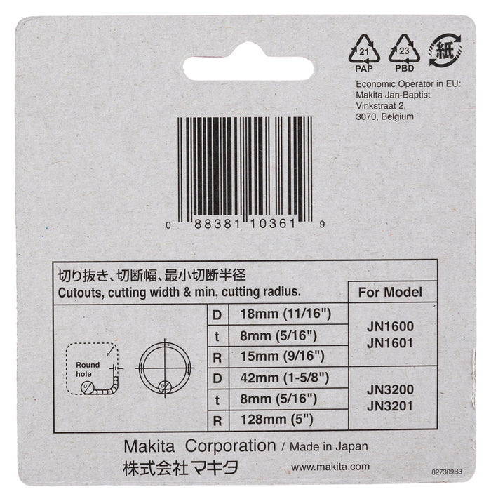 Matrice di ricambio per roditrici Makita 792292-2