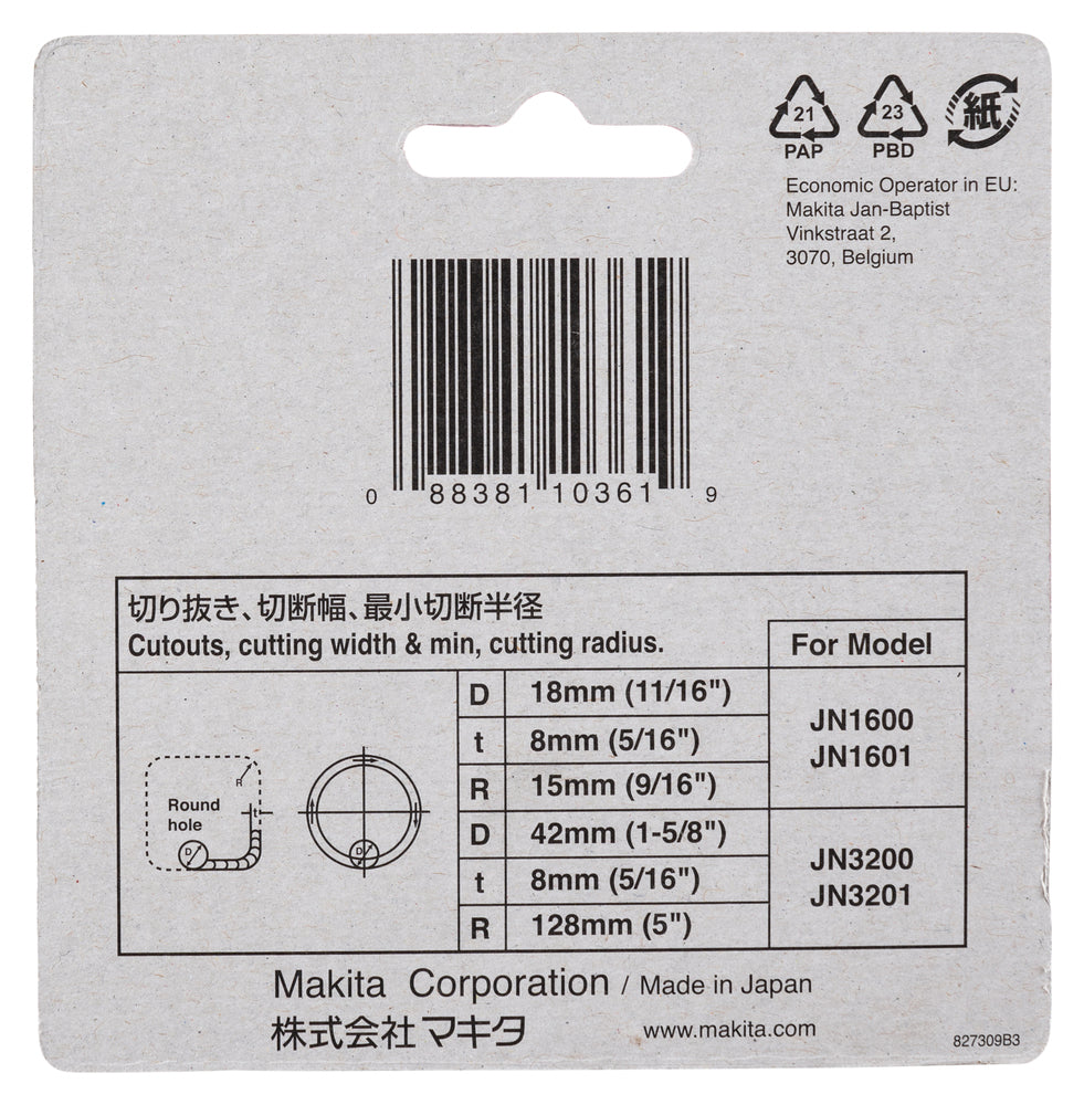 Matrice di ricambio per roditrici Makita 792292-2