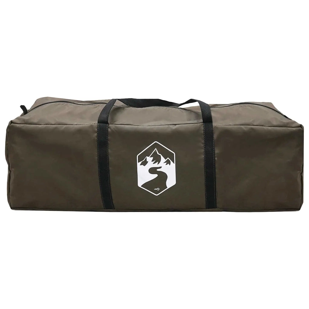Tenda Capanna Marrone grigio 8 persone Poliestere e Acciaio 42029010