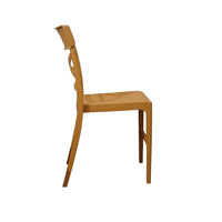 SEDIA CLIZIA 44X51XH84CM GIALLA