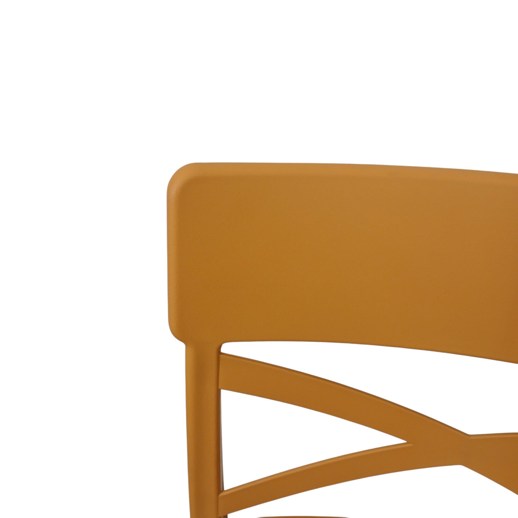 SEDIA CLIZIA 44X51XH84CM GIALLA