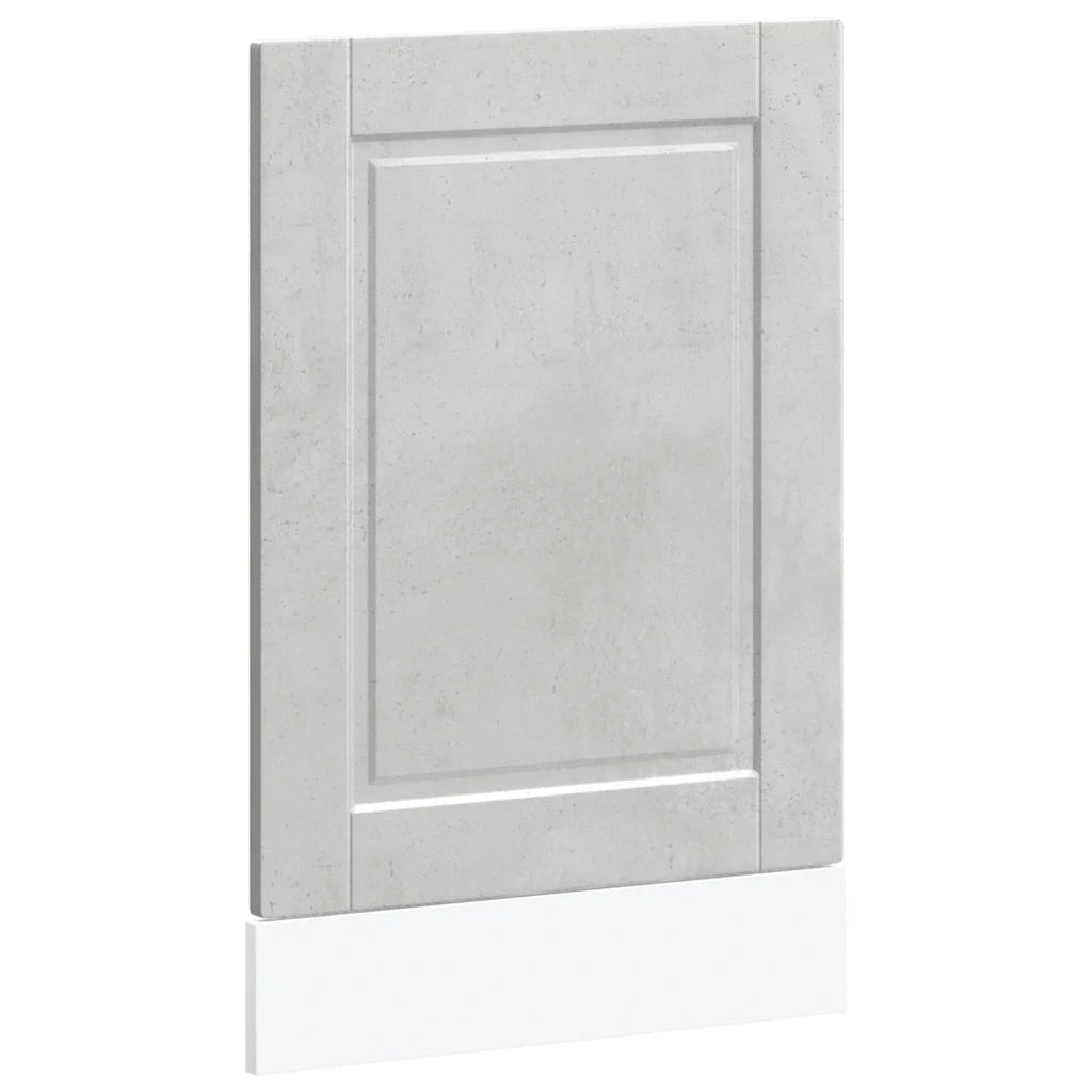 Pannello Lavastoviglie Porto Grigio Cemento 45x1,5x67 cm