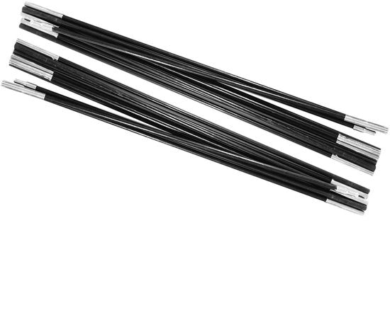 Tentini in Fibra di Vetro - 4,9 Metri - Resistenti e Duraturi - Adatti per Campeggiatori - 2 Pezzi - Idonei per 7-8 Persone