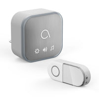 CAMPANELLO SONA T-PLUG CON SPINA A BATTERIA E LUCE LED FLASH ADVISEN