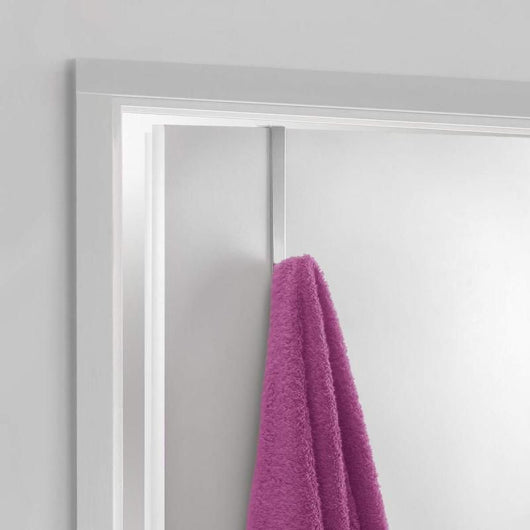 GANCIO DIETROPORTA SINGOLO METALTEX ARGENTO