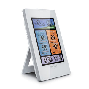 STAZIONE METEO VERTICALE A COLORI CON SONDA DA ESTERNO WIRELESS AVIDSEN