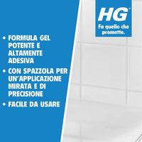 GEL POTENTE CON SPAZZOLA PER FUGHE 0,25L HG