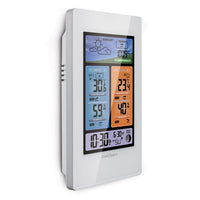 STAZIONE METEO VERTICALE A COLORI CON SONDA DA ESTERNO WIRELESS AVIDSEN