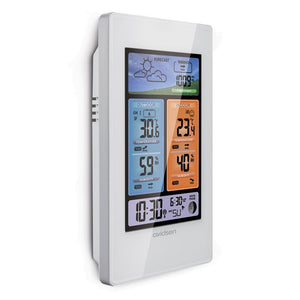 STAZIONE METEO VERTICALE A COLORI CON SONDA DA ESTERNO WIRELESS AVIDSEN