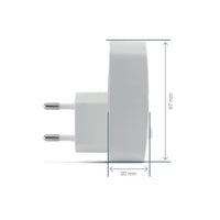 NIGHT LIGHT CON RILEVATORE CREPUSCOLARE E DIMMER