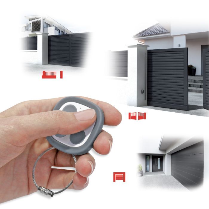 TELECOMANDO UNIVERSALE PER AUTOMATISMI DI CANCELLI E PORTE GARAGE 433/868MHZ