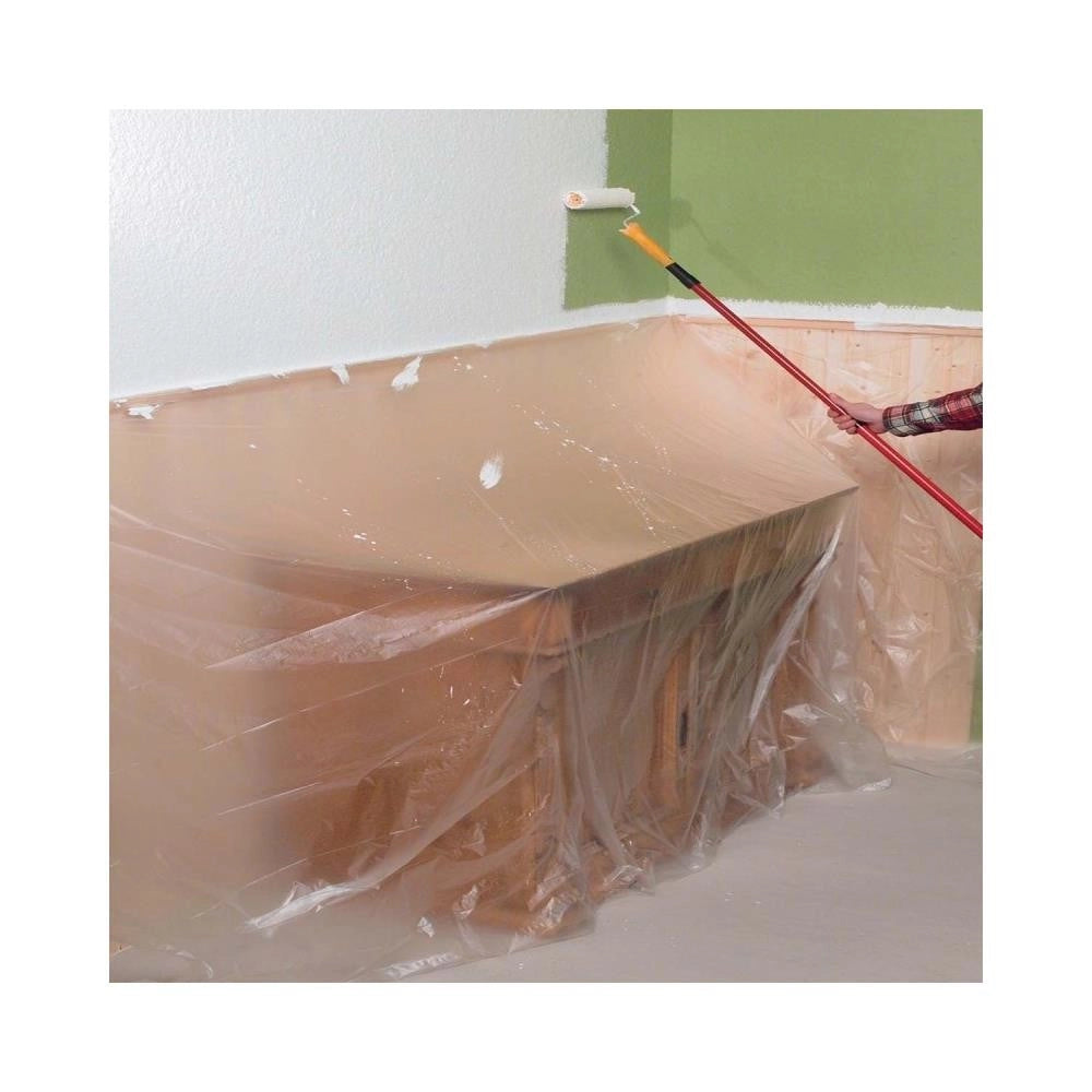 Telo in pvc 210cm x 20mt con nastro adesivo