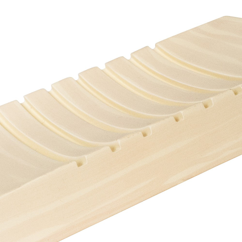 Portasaponetta serie cool da appoggio color legno chiaro