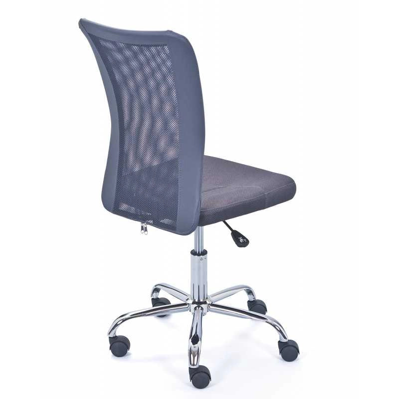 Sedia ufficio Grigio Inter Link con ruote regolabile in altezza Dim. 43x56x88-98h