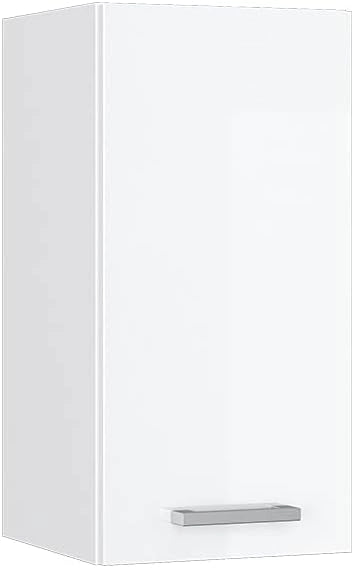 Pensile universale R-Line, Antracite lucido, 60 x 60 cm con porte, per montaggio a parete per riporre utensili domestici