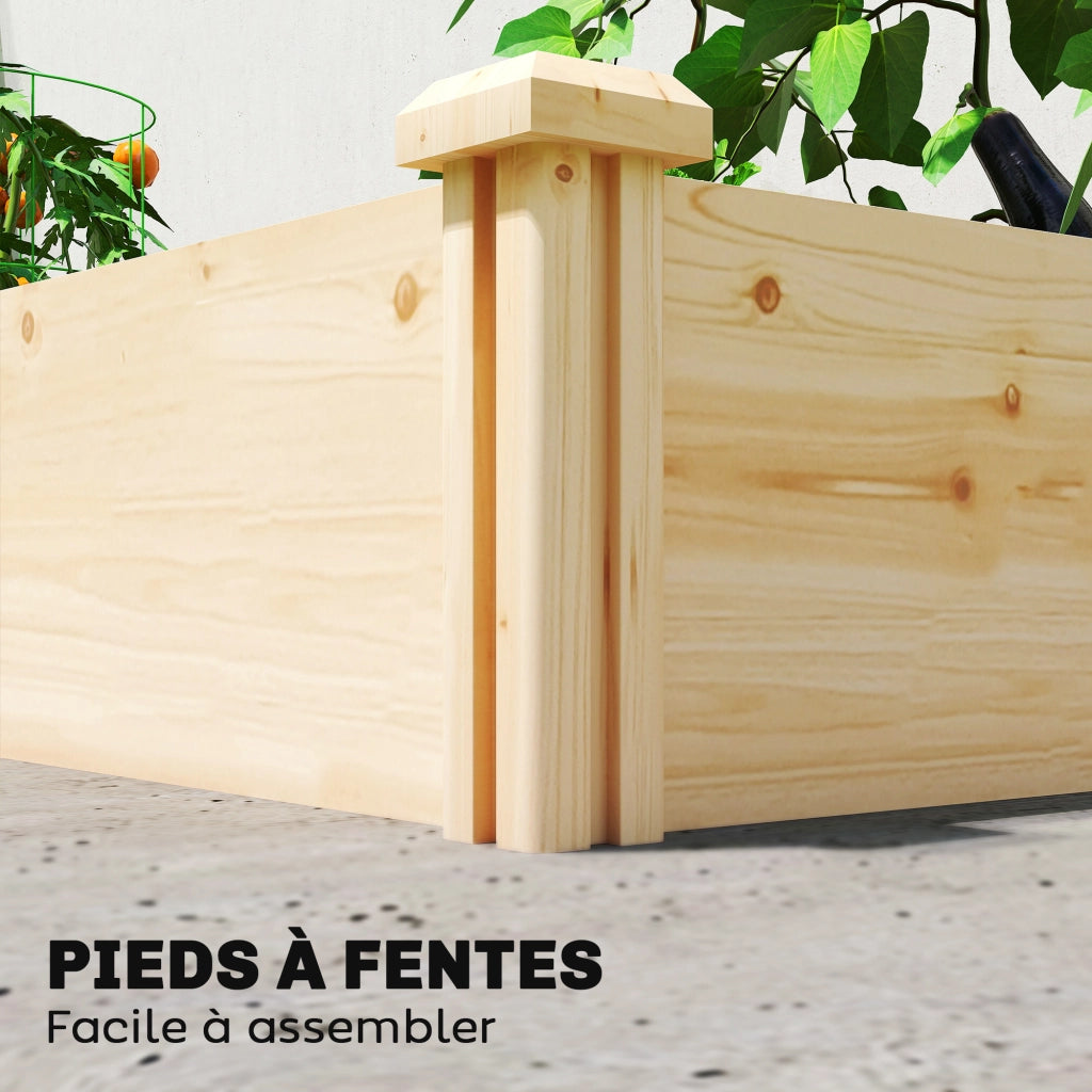 Tavolo da pranzo in legno massello ¨C zephmum ¨C 235x121x26 cm