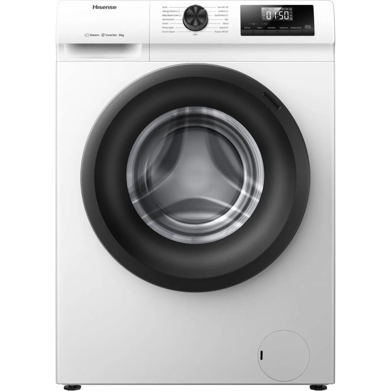 Hisense Lavatrice CF 8Kg 1200G Cl.C WF1Q8041BW