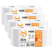 Akitaink 8 Rotoloni Asciugatutto Doppio Velo Multiuso