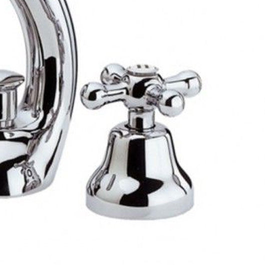 Rubinetto lavabo con bocca a c vitoni ceramici serie liberty