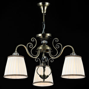 Lampadario Elegant in Metallo Vintage Bronzo Antique