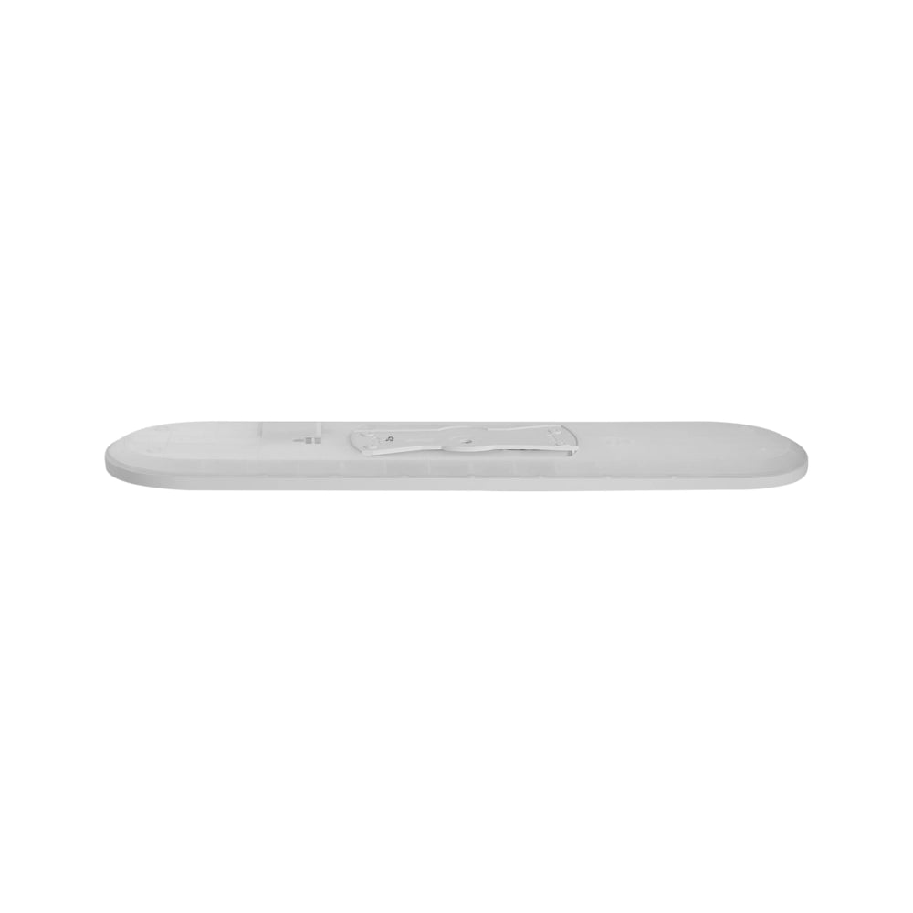 Plafoniera LED Ovale Bianca in Materiale Sintetico con Telecomando, Lampada da Soffitto a Pannello Clarella