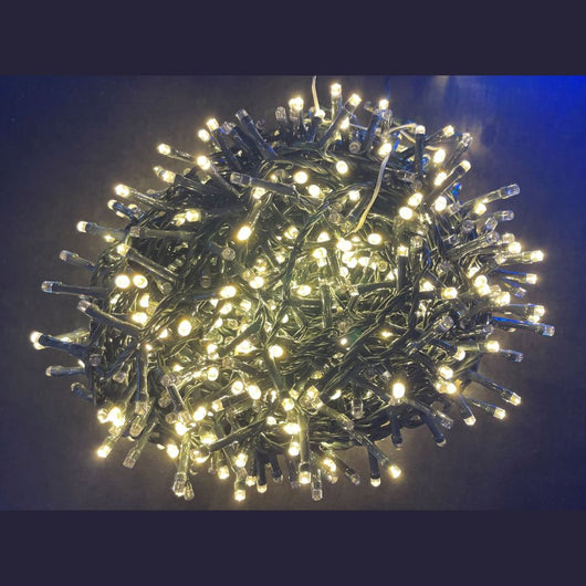 2000 LED BIANCO CALDO IP44 GIOCHI LUCE M 40+3 C/TRASFORMATORE