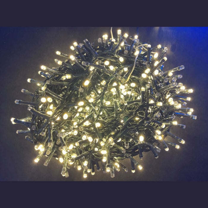 2000 LED BIANCO CALDO IP44 GIOCHI LUCE M 40+3 C/TRASFORMATORE