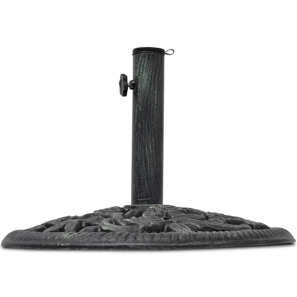 Base per ombrellone in ghisa 35/38/48 mm 12 kg 48 cm nero 2202094
