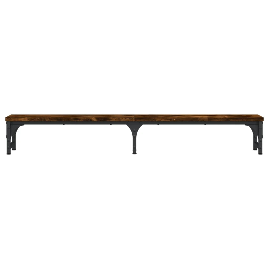 Supporto per monitor mobile da scrivania 105 x 23 x 15,5 cm legno ingegnerizzato marrone 02_0044854