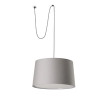 WINDSOR Lampada sospensione con spina nero/grigio