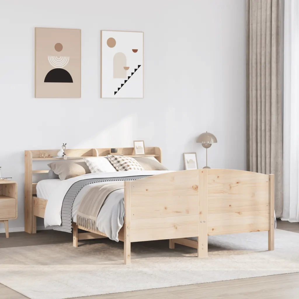 vidaXL Letto senza Materasso 120x200 cm in Legno Massello di Pino