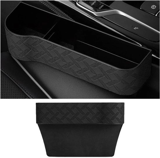 Organizzatore per Auto - 2 Parti - Impermeabile - 26 x 6,4 x 16,5 cm - ABS e Pelle - Regolabile