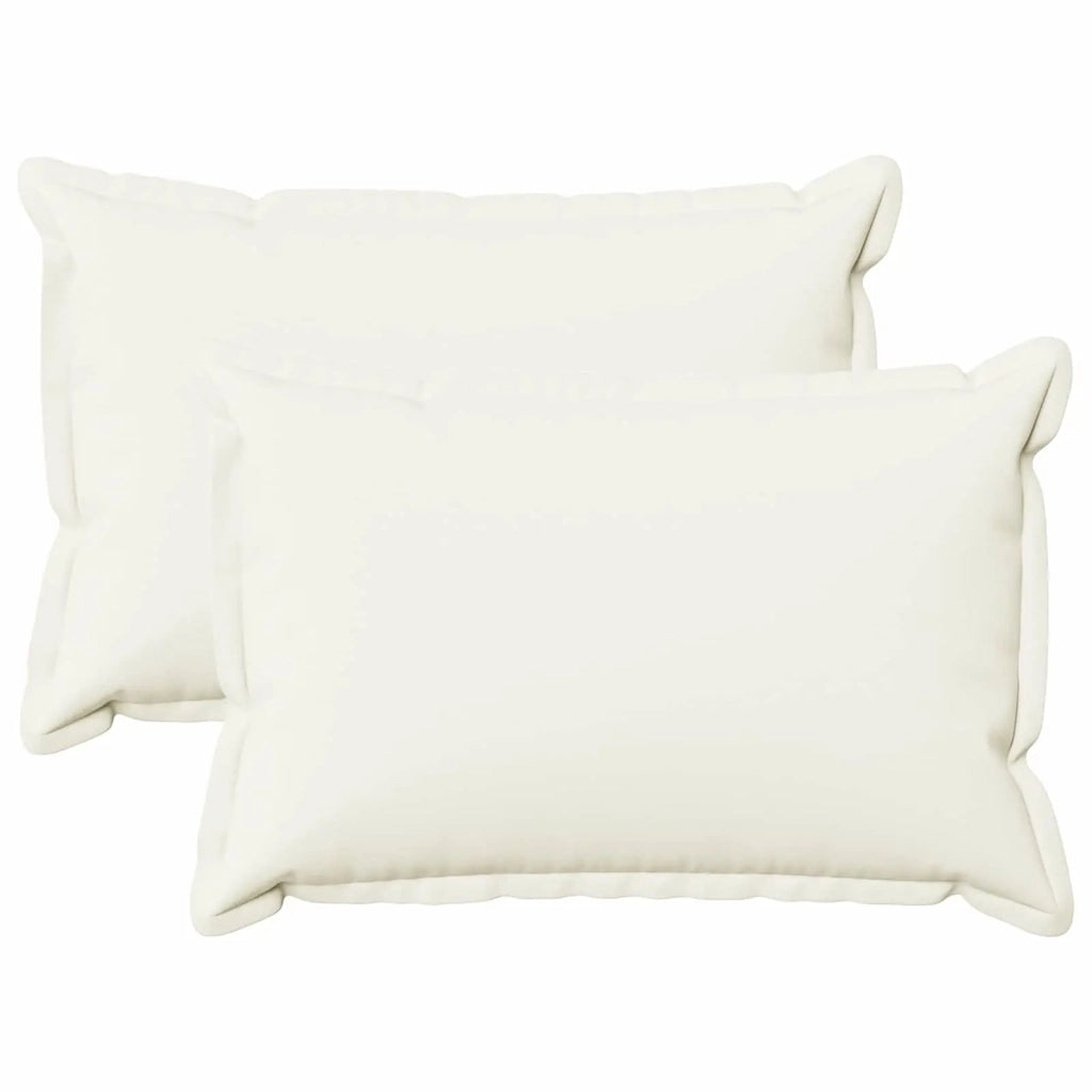 Cuscino con cuscino HOUTEN 2 pz Bianco Lino 935803