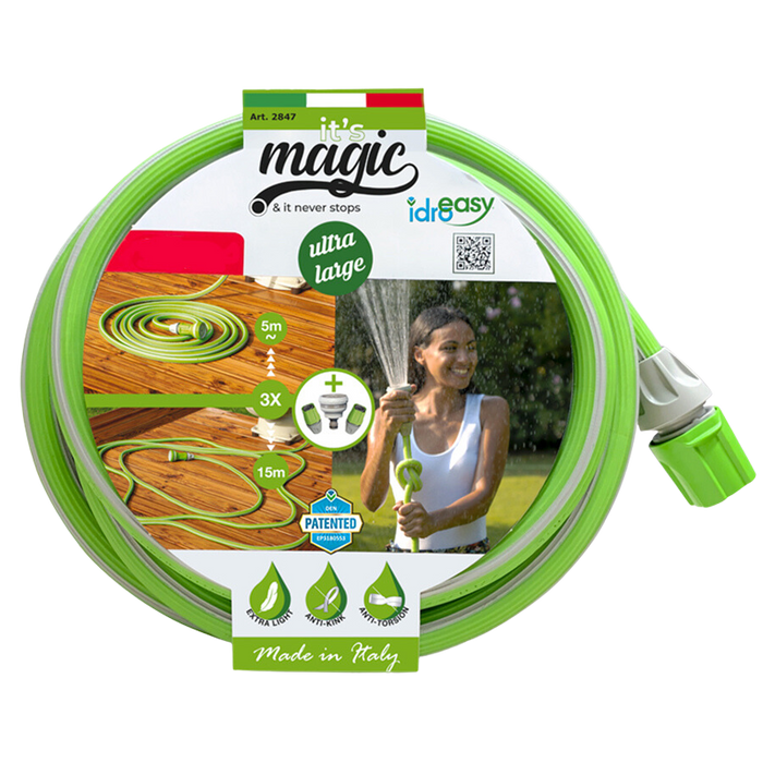 Kit tubo estensibile 22,5 metri di diametro 5/8"