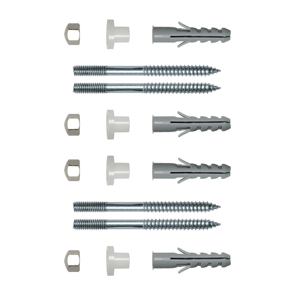 Confezione viti fissaggio wc/bidet