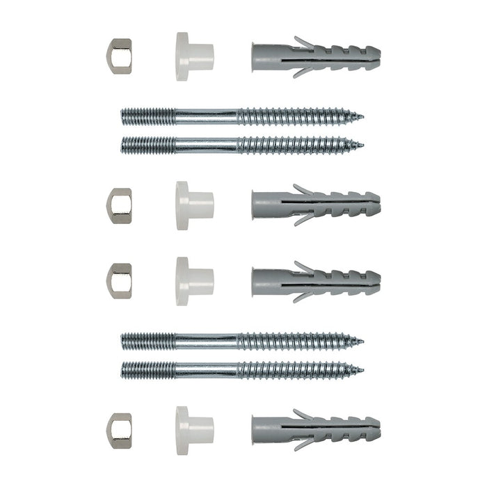 Confezione viti fissaggio wc/bidet