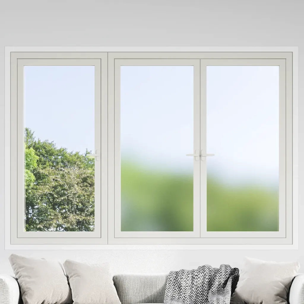 Pellicole Statiche Smerigliate Grigie 3pz in PVC 3208945