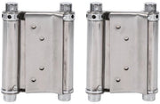 Set di Cardini da 2 a 7,5 cm Cardini a Doppio Movimento per Porte Inclusi Viti di Montaggio Adatto per Bar e Contachino Cardini Porta