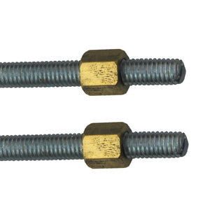 Set fissaggio rubinetti 2 fori